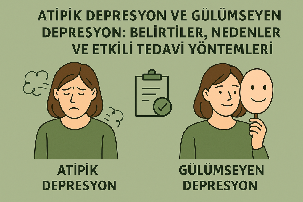 atipik depresyon ve gülümseyen depresyon