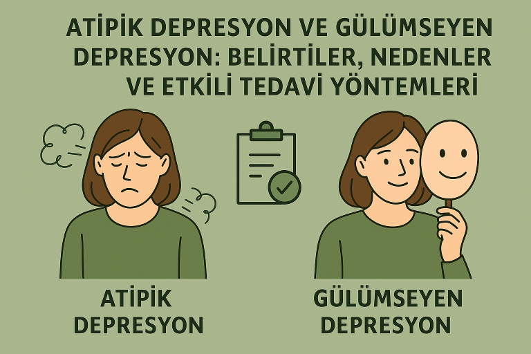 atipik depresyon ve gülümseyen depresyon