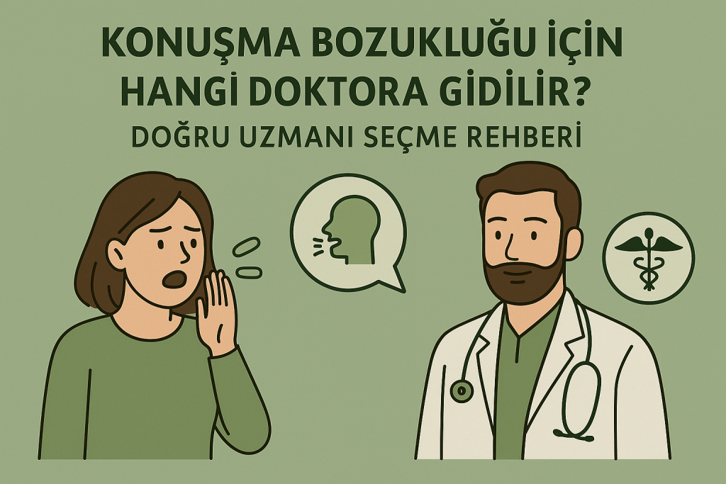 konuşma bozukluğu için hangi doktora gidilir