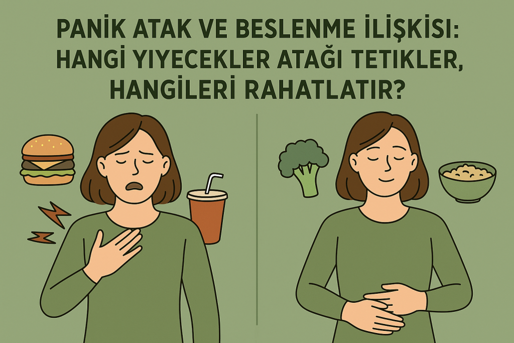 panik atak ve beslenme ilişkisi