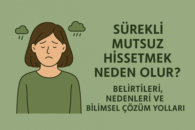 sürekli mutsuz hissetmek neden olur