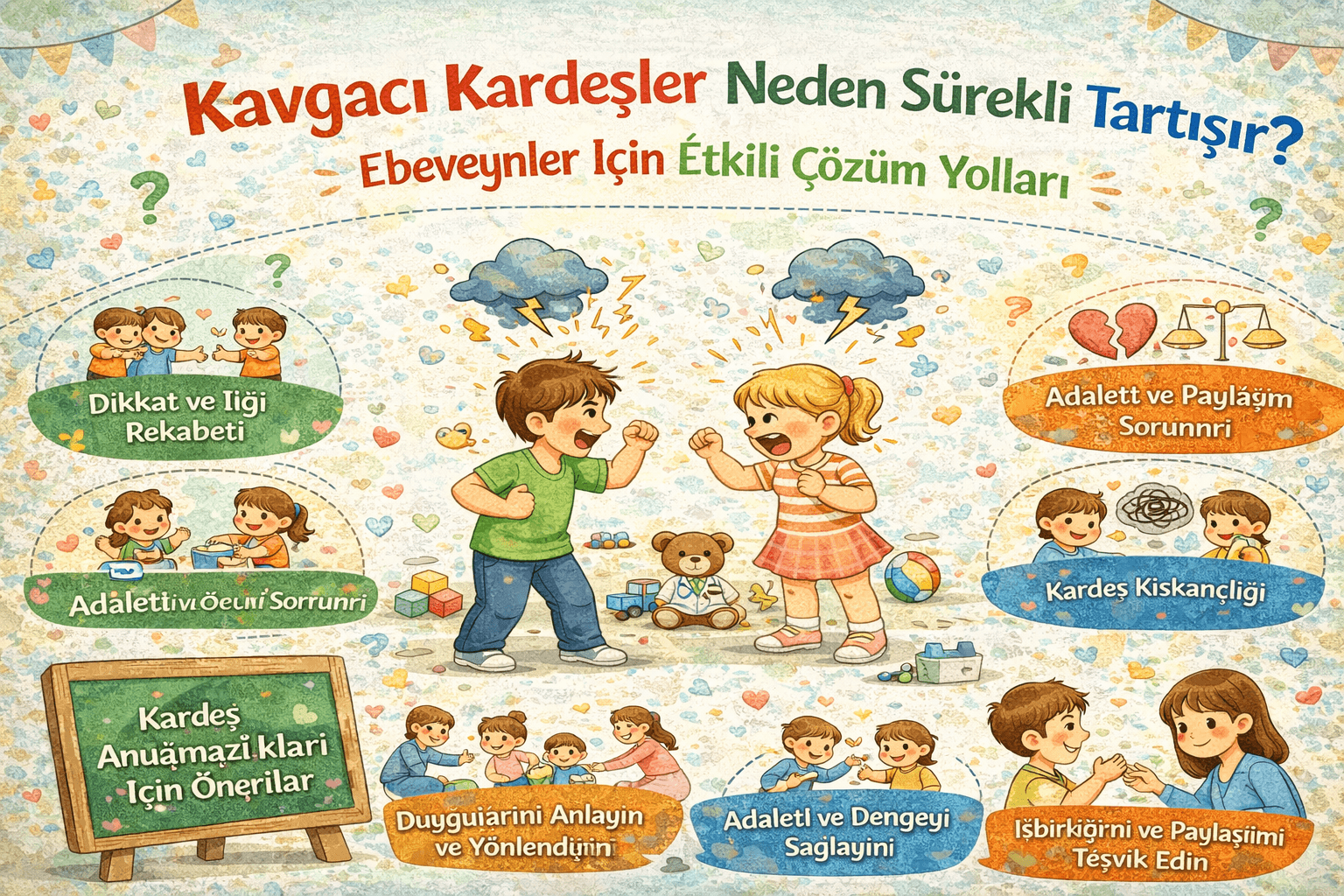 kavgacı kardeşler neden sürekli tartışır