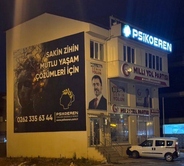 Psikoeren görüşme ve bekleme alanı